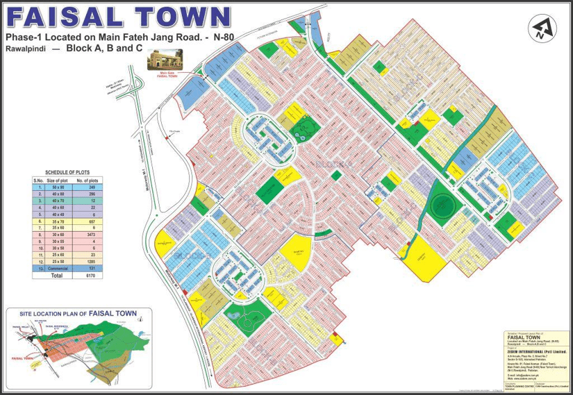 Faisal Town Location, Faisal Town Location Map, Faisal Town Map, Faisal Town Map Images, Faisal Town Location Map Images